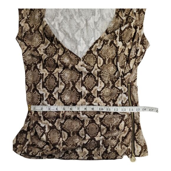 Michelle Kors wrap sleeveless snake print - Picture 13 of 14